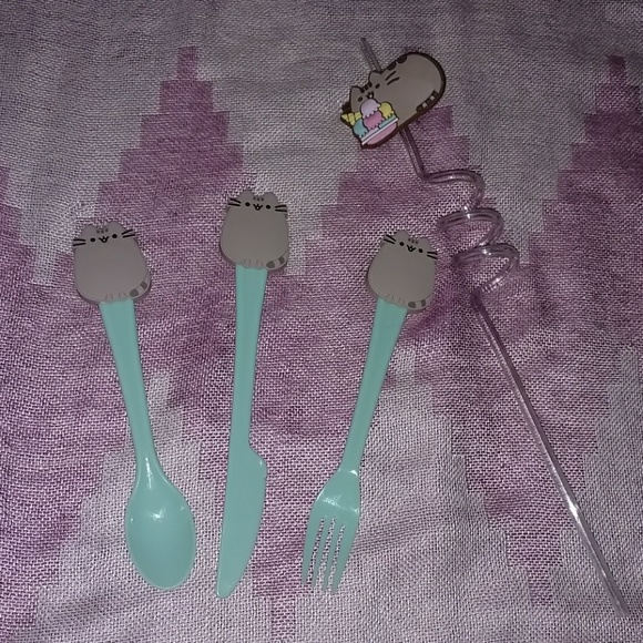Pusheen cutlery set - Picture 1 of 1